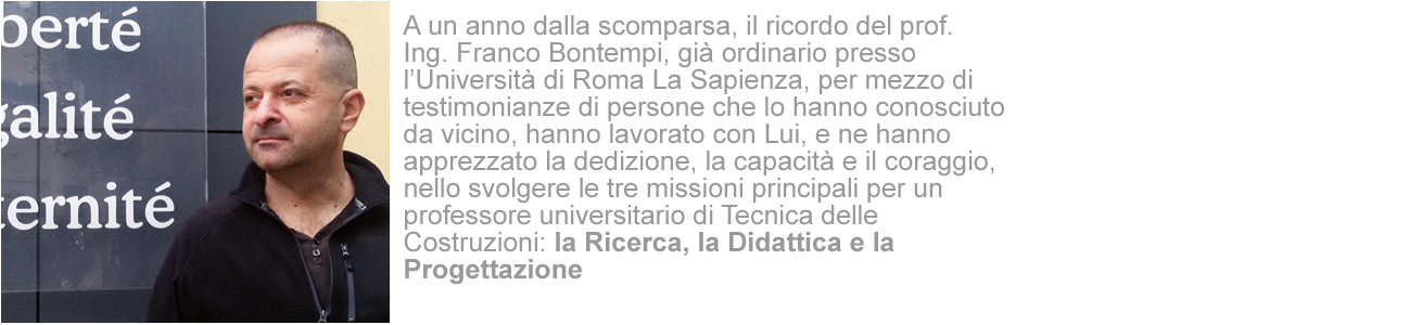 Giornata in ricordo del prof. Franco BONTEMPI, 11 luglio 2024